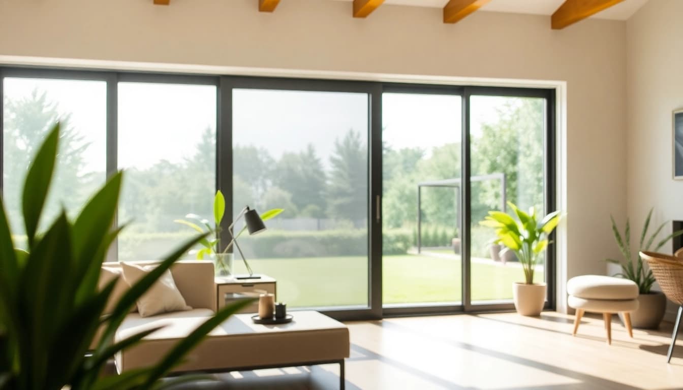 Hordeur schuif biedt bescherming tegen insecten met elegant en modern ontwerp.