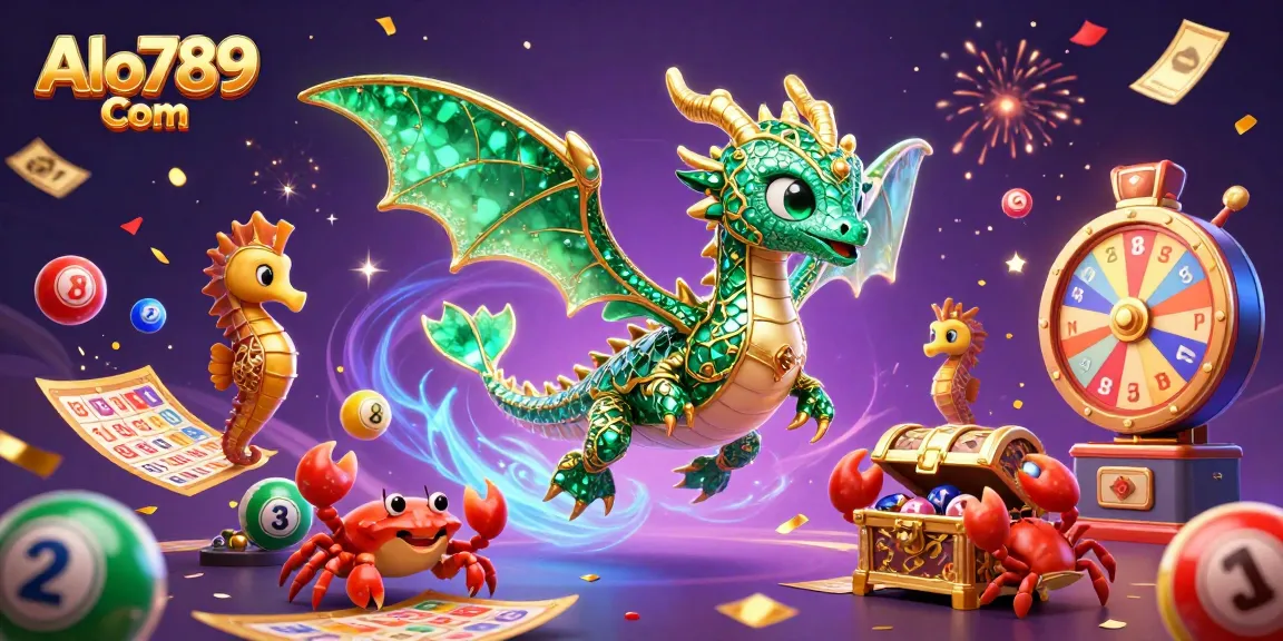 Experience the excitement of Alo789 Com's vibrant betting scene with colorful interactive gaming elements.