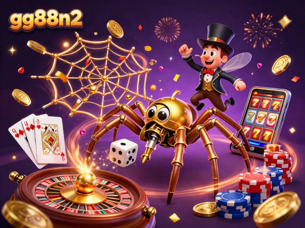 Play and win big at gg88n2 with steampunk charm and vibrant casino elements.