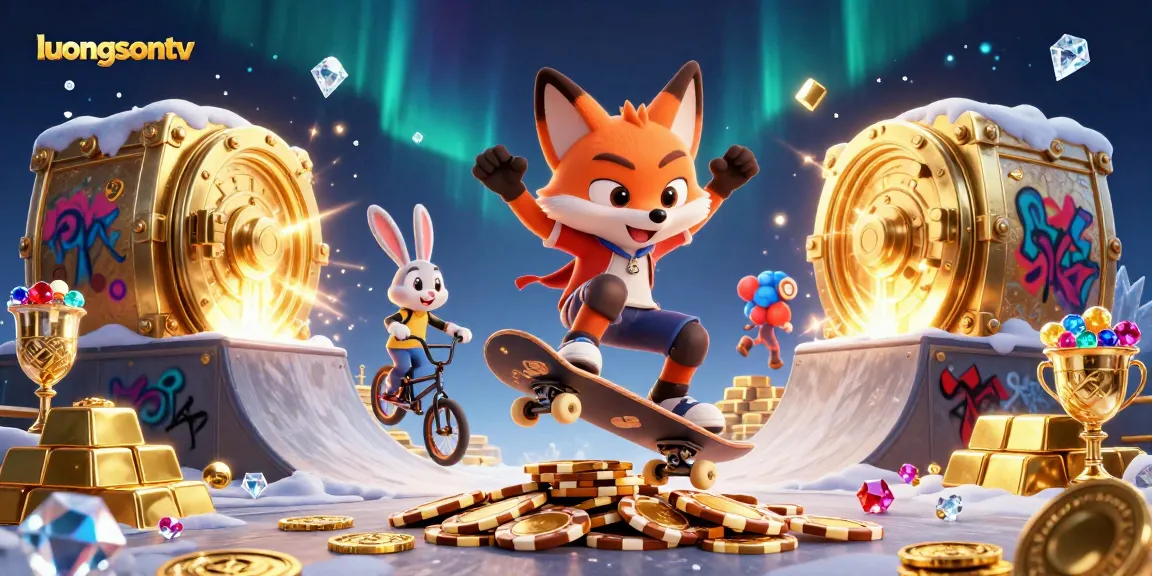 Experience live betting thrills at luongsontv with vibrant, captivating casino action illustrations.