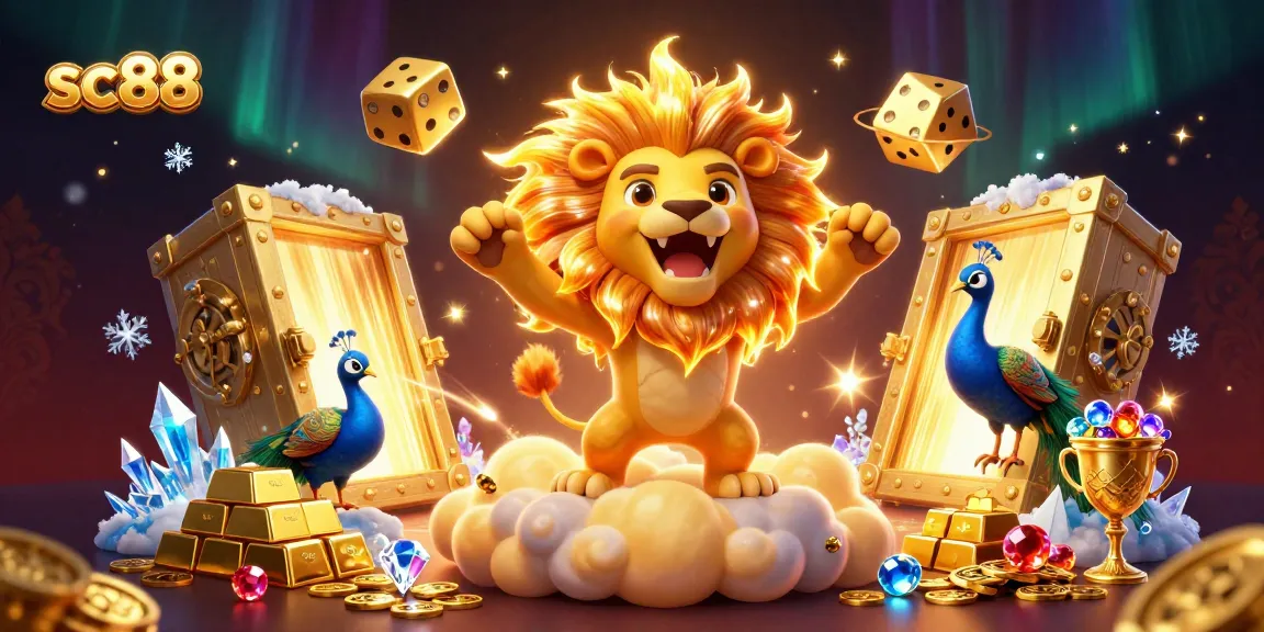 Win big at sc88 with dazzling casino treasures and vibrant 3D cartoon elements.