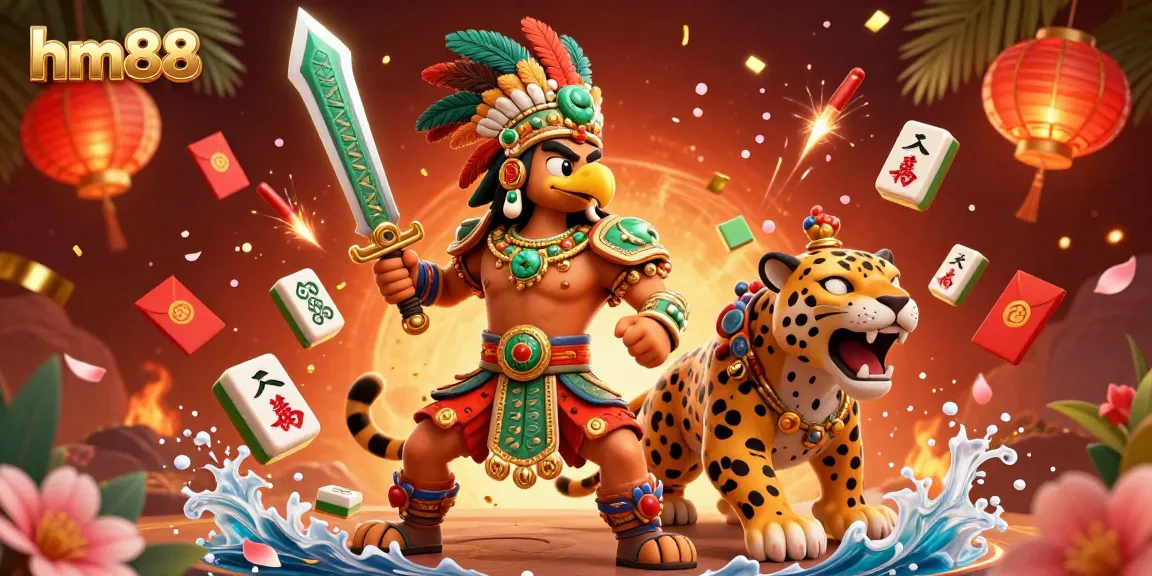 Engage with the thrilling actions at hm88, where Aztec warriors and mahjong tiles illuminate the casino experience.