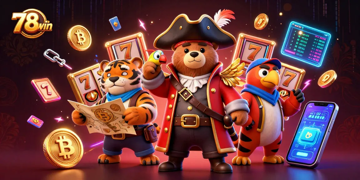 Engage with thrilling slot gameplay featuring vibrant characters and electrifying visuals at 78win.