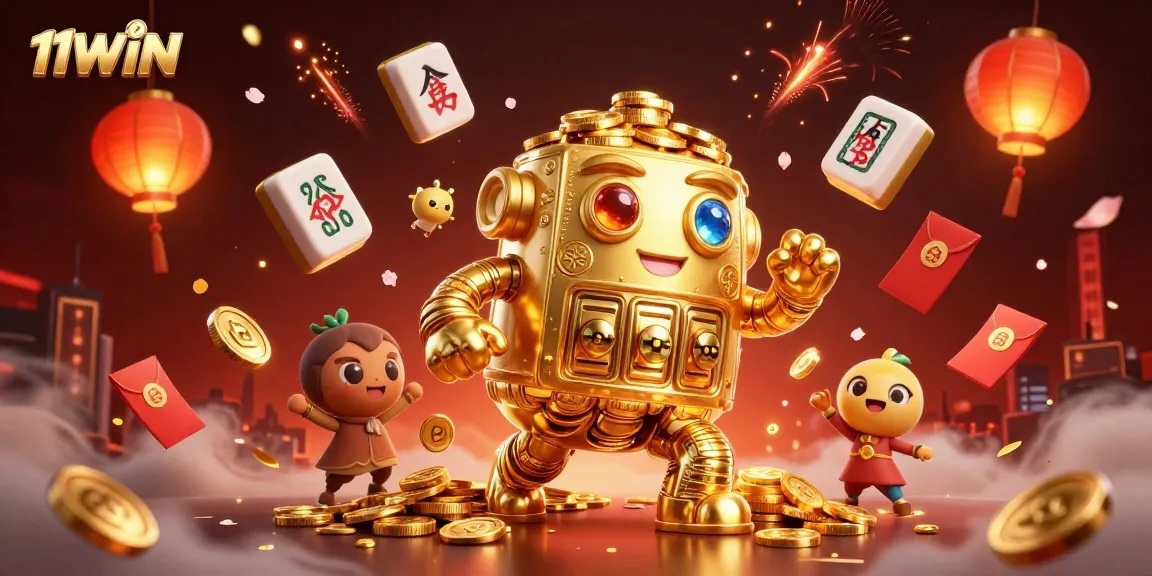 Spin to win at 11WIN with thrilling casino games and vibrant 3D visuals.