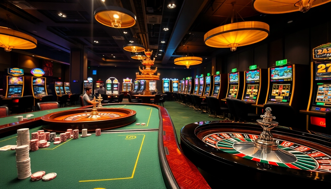 Join the excitement with F168's vibrant casino atmosphere featuring thrilling games and happy players.