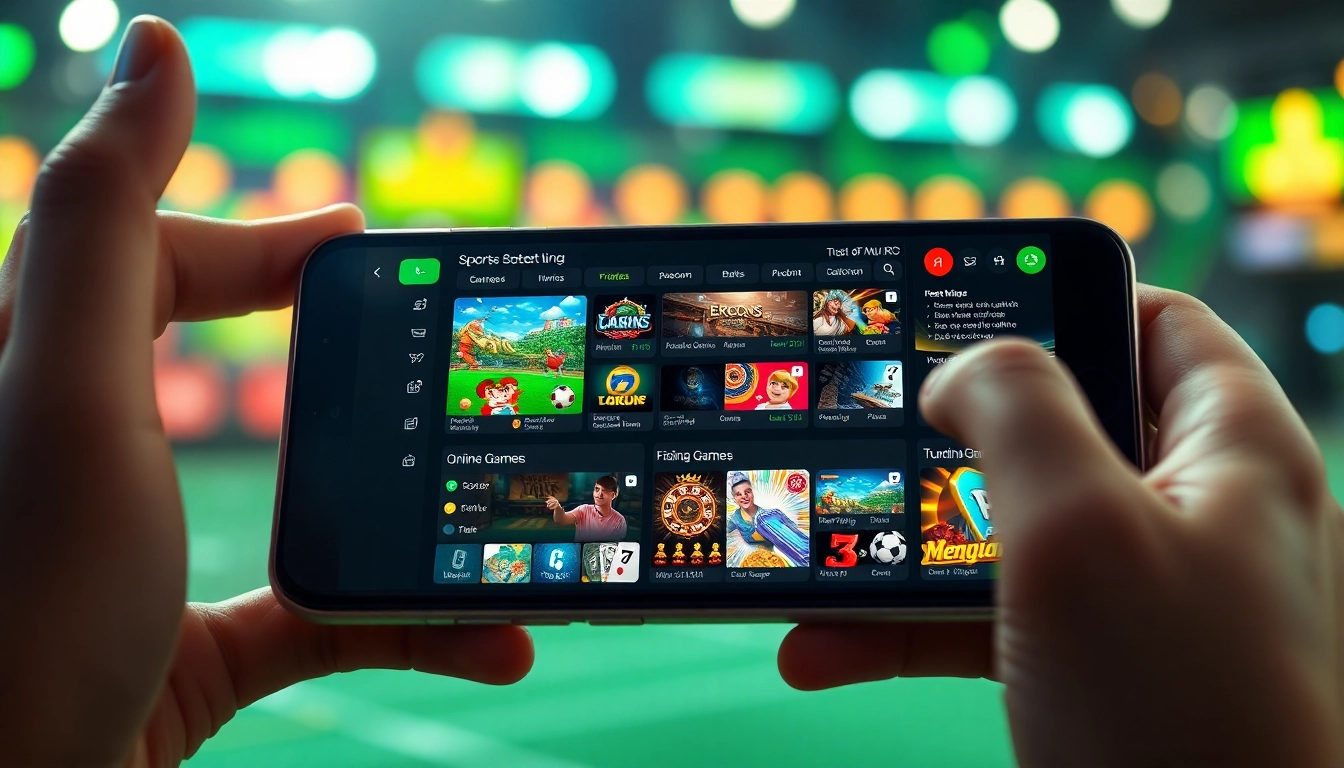 Engaging online betting interface featuring diverse games at https://057789.com/ with a modern aesthetic.
