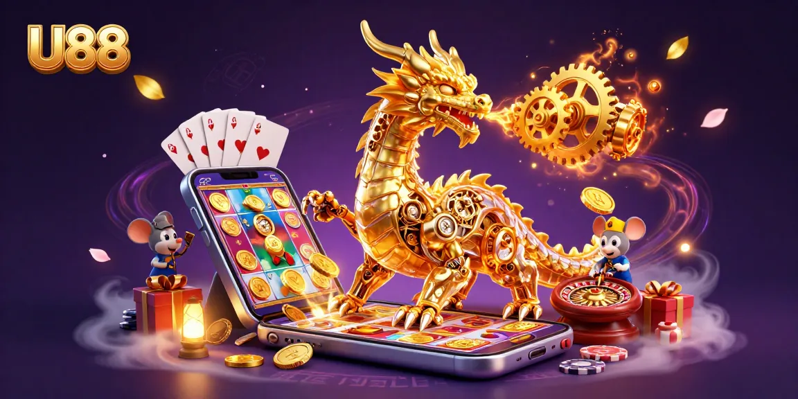 Experience thrilling games at U88 with stunning visuals, vibrant colors, and cosmic energy.