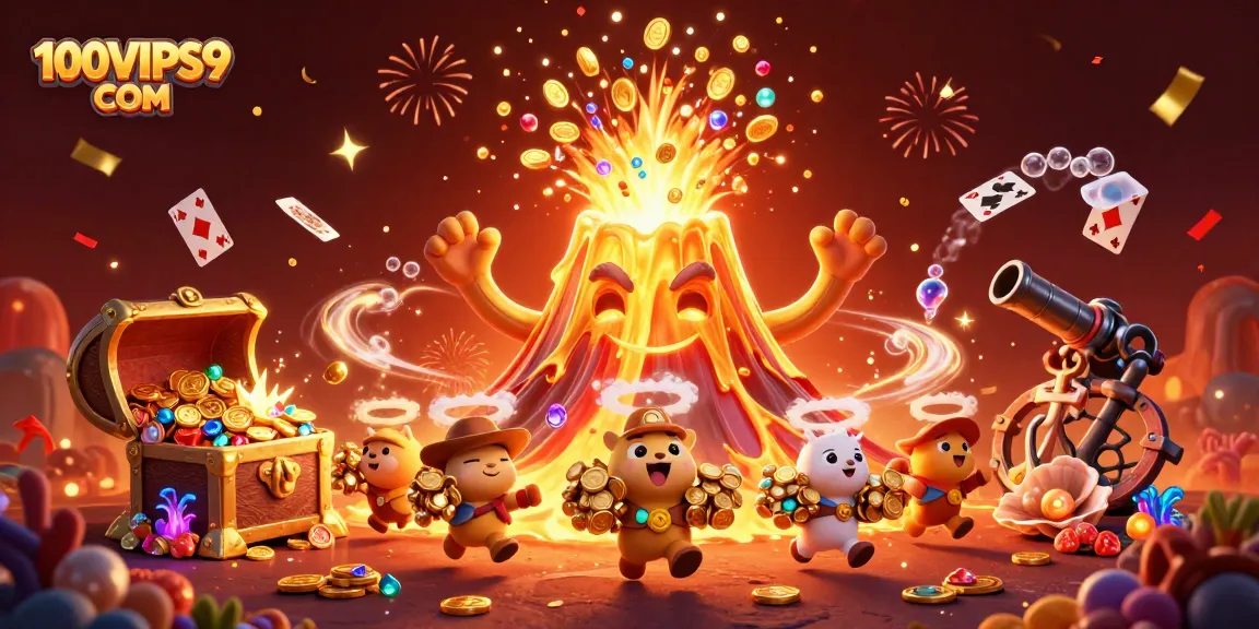 Experience thrilling wins with 100VIPS9 COM in this vibrant casino adventure.
