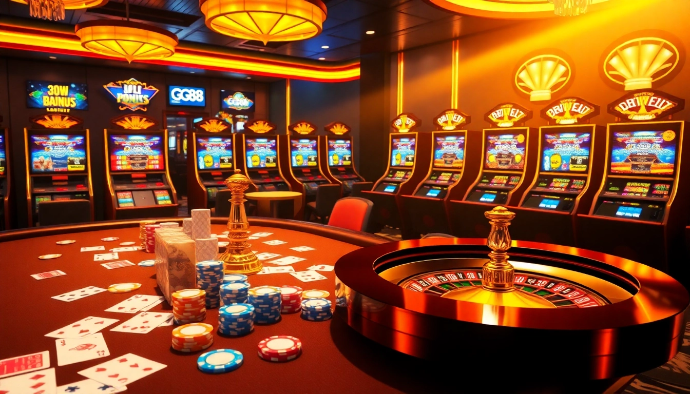 Engage in thrilling gambling at https://ffgg88.com/ with vibrant casino elements.