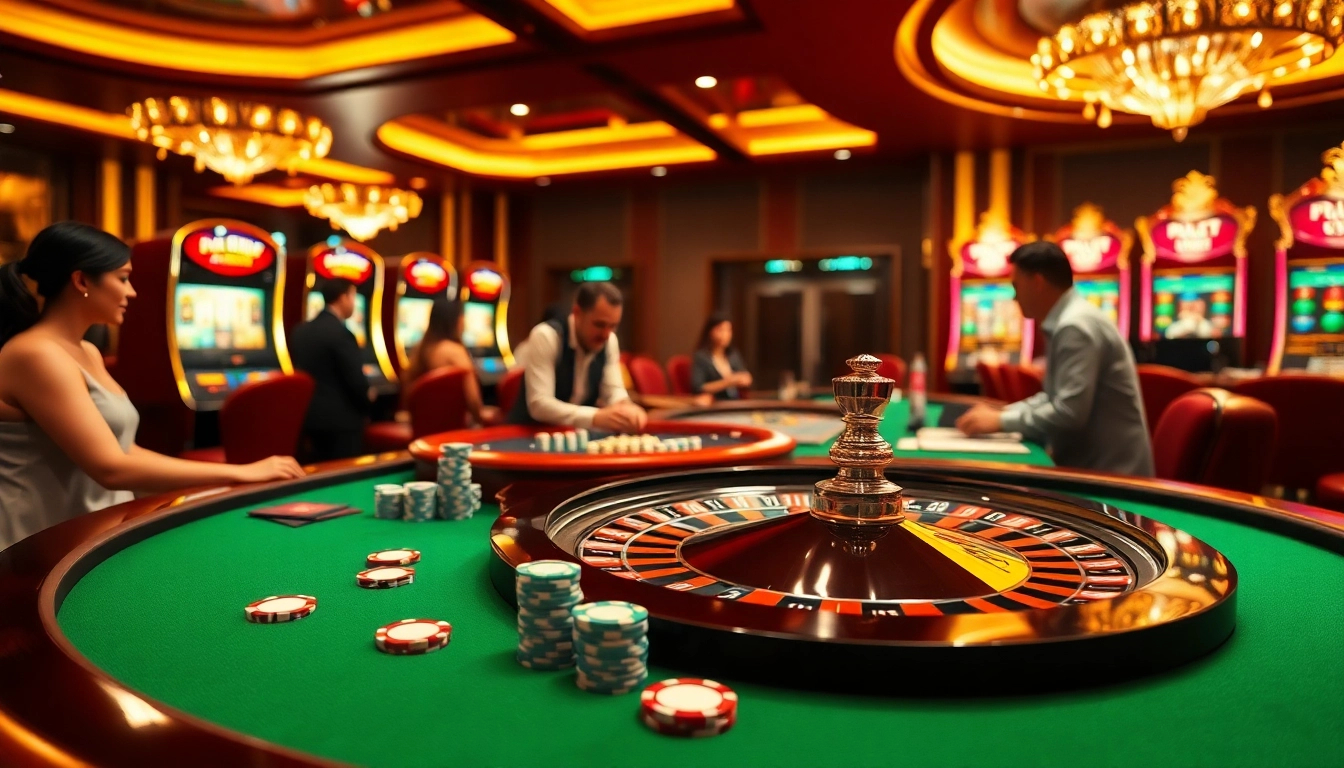 Engage in thrilling gameplay at https://gg88.media/ while placing bets at a lavish casino table.