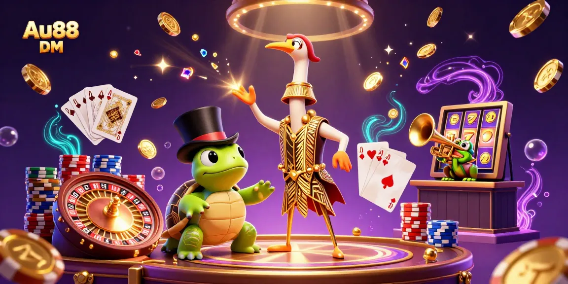 Win big at Au88 DM with thrilling games and exciting cash rewards in a vibrant casino scene.