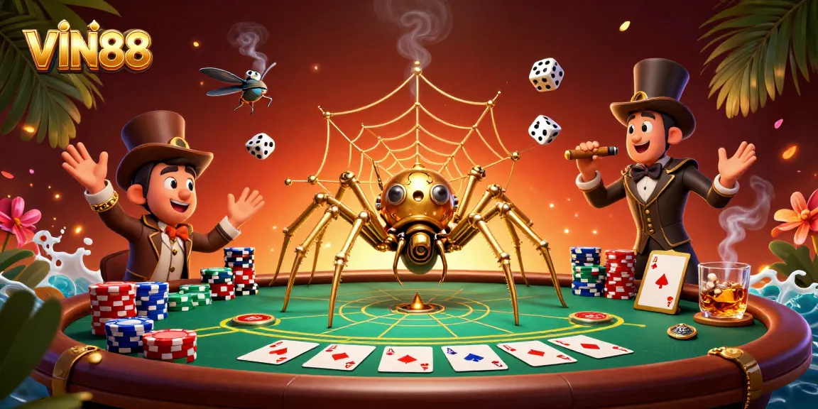 Engage with thrilling moments at VIN88, where steampunk designs meet vibrant casino gaming.