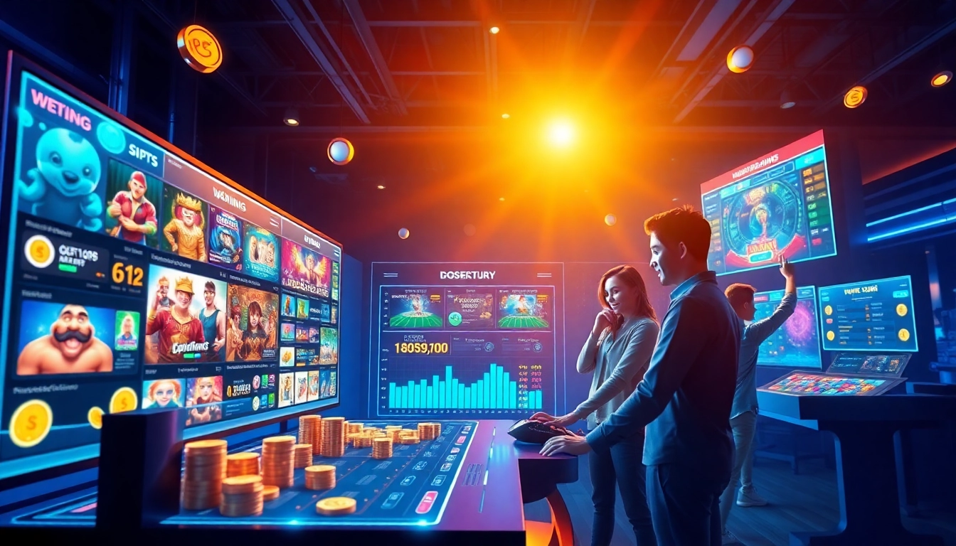 An engaging visual of the online gaming experience at https://go88vj.com/, showcasing live casino games and dynamic user interaction.