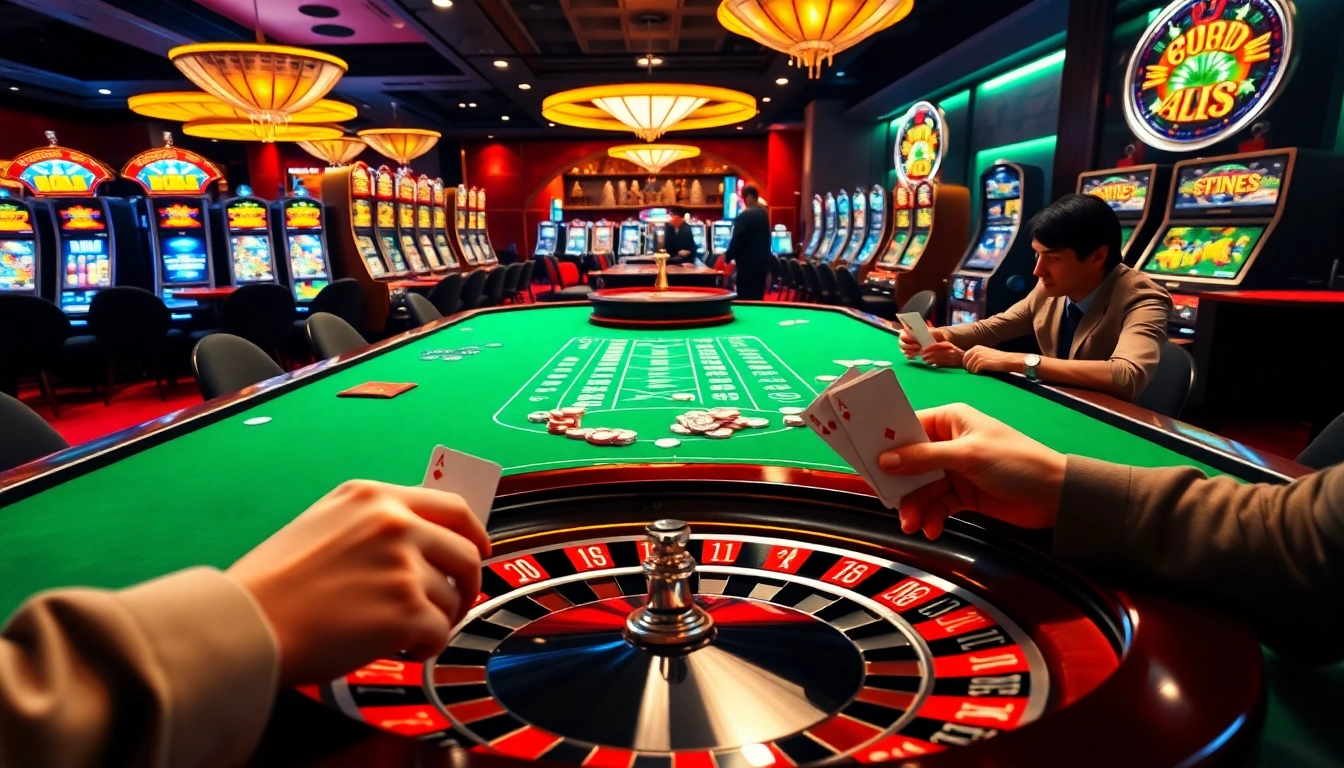 Capture a winning moment at the casino with players enjoying https://cm88.bio/ on an exciting poker table.