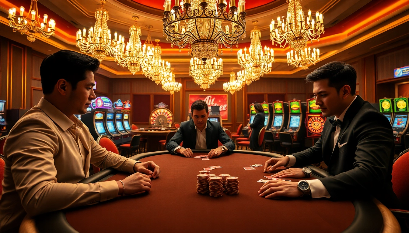 Experience thrilling poker action at https://nk88s.net/ with professional players and luxurious casino settings.